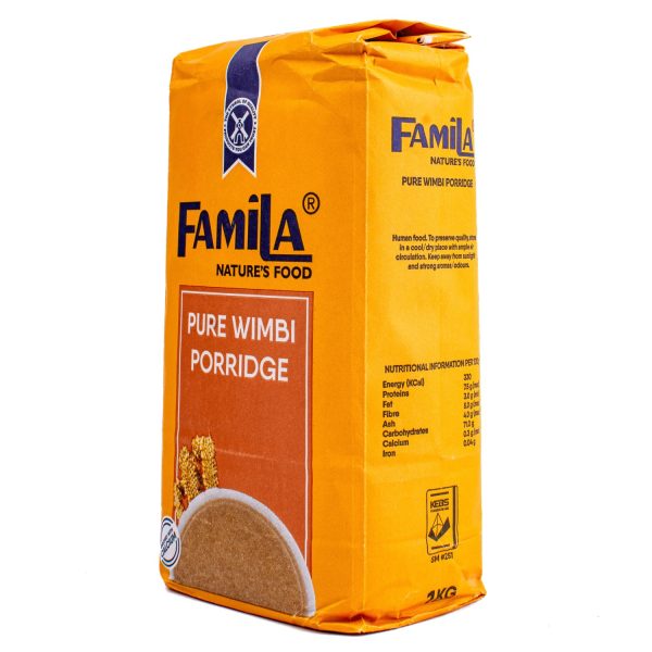 Famila Pure Wimbi Porridge 1Kg